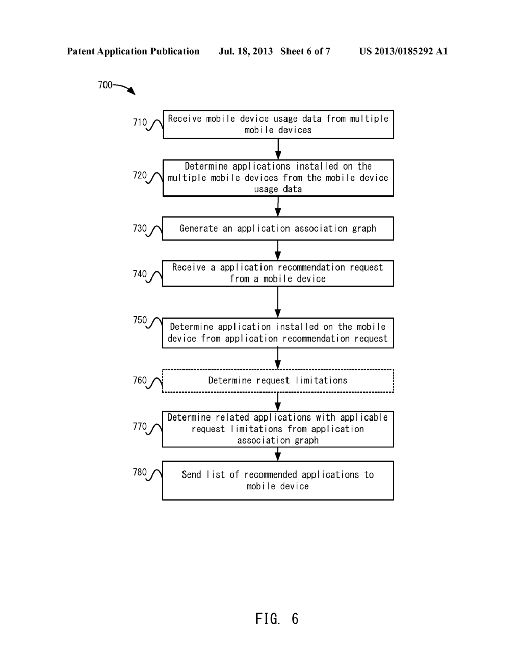 APPLICATION RECOMMENDATION SYSTEM - diagram, schematic, and image 07