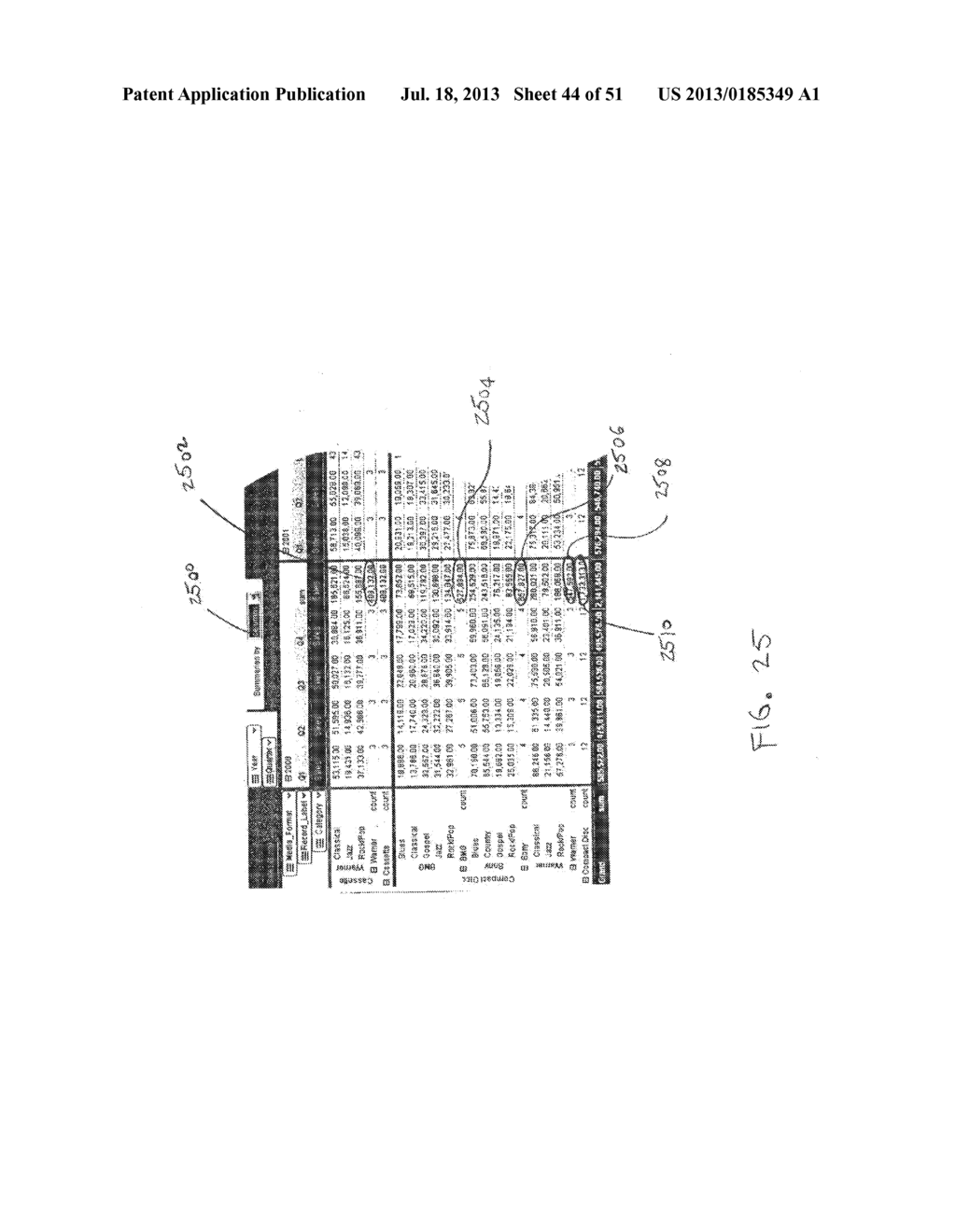 METHOD AND APPARATUS FOR A MULTIPLEXED ACTIVE DATA WINDOW IN A NEAR     REAL-TIME BUSINESS INTELLIGENCE SYSTEM - diagram, schematic, and image 45