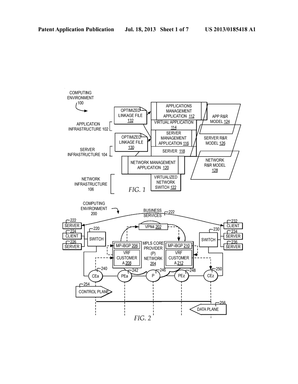 EFFICIENTLY RELATING ADJACENT MANAGEMENT APPLICATIONS MANAGING A SHARED     INFRASTRUCTURE - diagram, schematic, and image 02