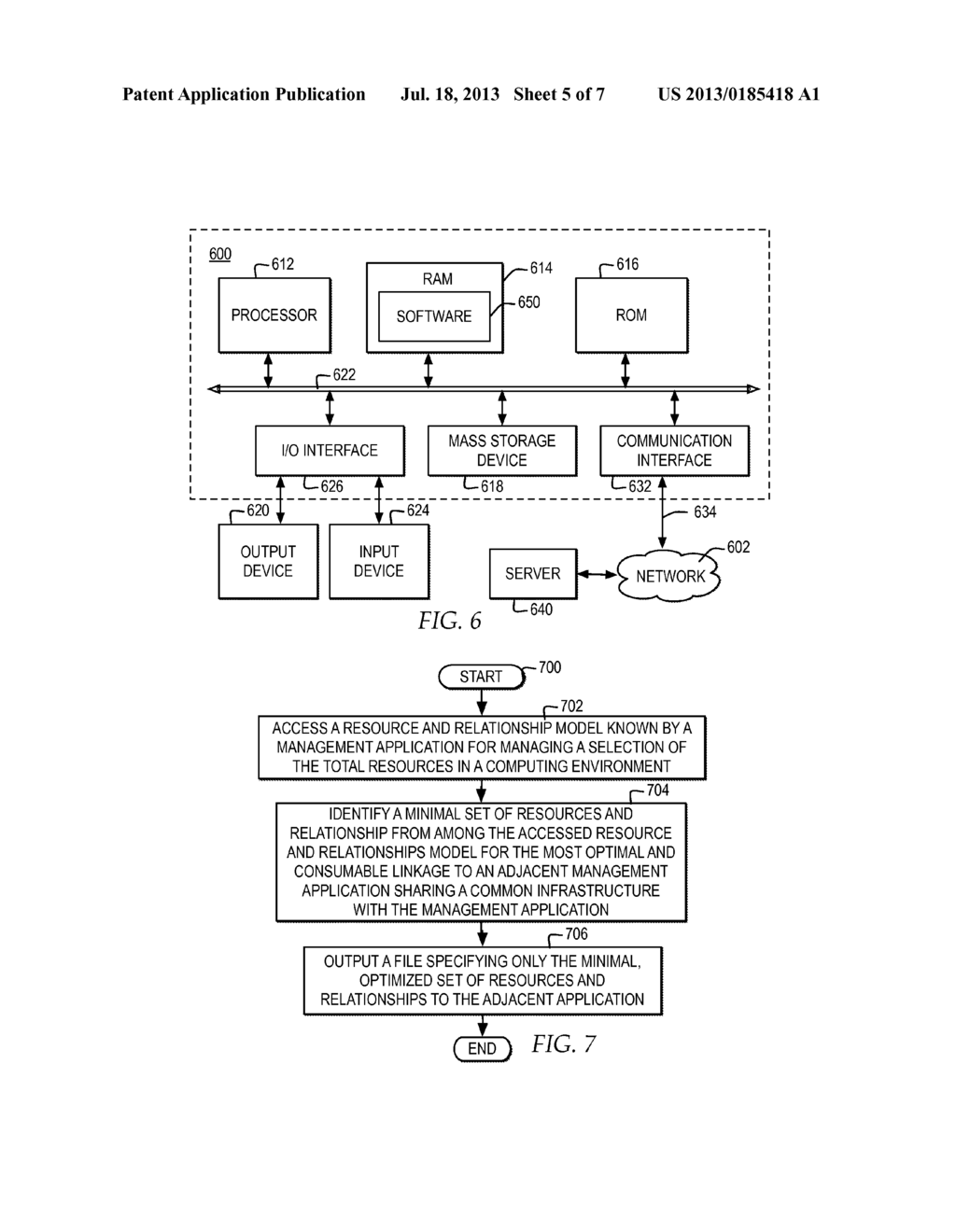 EFFICIENTLY RELATING ADJACENT MANAGEMENT APPLICATIONS MANAGING A SHARED     INFRASTRUCTURE - diagram, schematic, and image 06