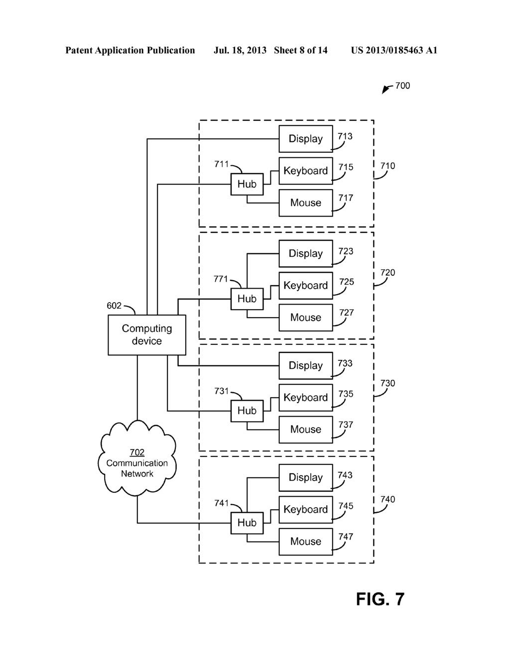 ASSIGNMENT OF CONTROL OF PERIPHERALS OF A COMPUTING DEVICE - diagram, schematic, and image 09