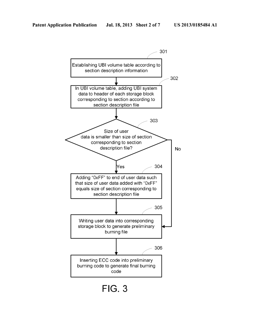 FILE PROGRAMMING METHOD AND ASSOCIATED DEVICE FOR NAND FLASH - diagram, schematic, and image 03