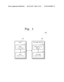 MEMORY SYSTEM AND MOBILE DEVICE INCLUDING HOST AND FLASH MEMORY-BASED     STORAGE DEVICE diagram and image