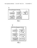 MANAGING CACHING OF EXTENTS OF TRACKS IN A FIRST CACHE, SECOND CACHE AND     STORAGE diagram and image