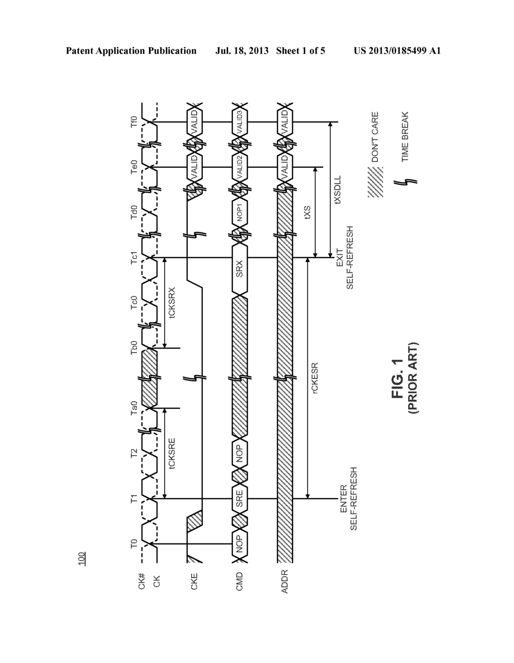 FAST EXIT FROM SELF-REFRESH STATE OF A MEMORY DEVICE - diagram, schematic, and image 02