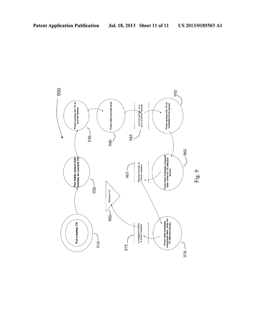 METHOD FOR METADATA PERSISTENCE - diagram, schematic, and image 12