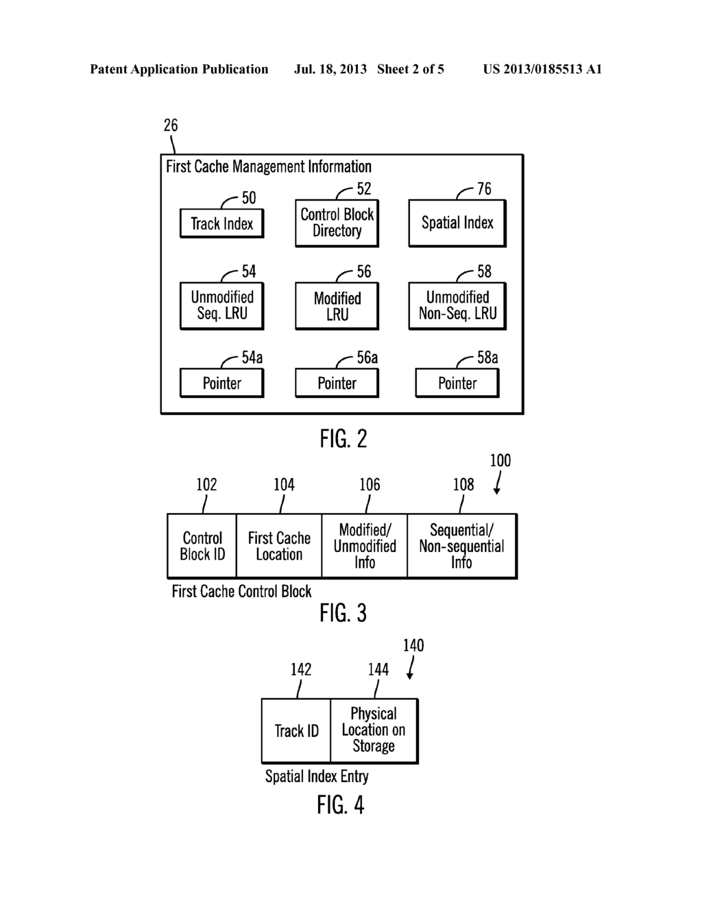 CACHE MANAGEMENT OF TRACK REMOVAL IN A CACHE FOR STORAGE - diagram, schematic, and image 03