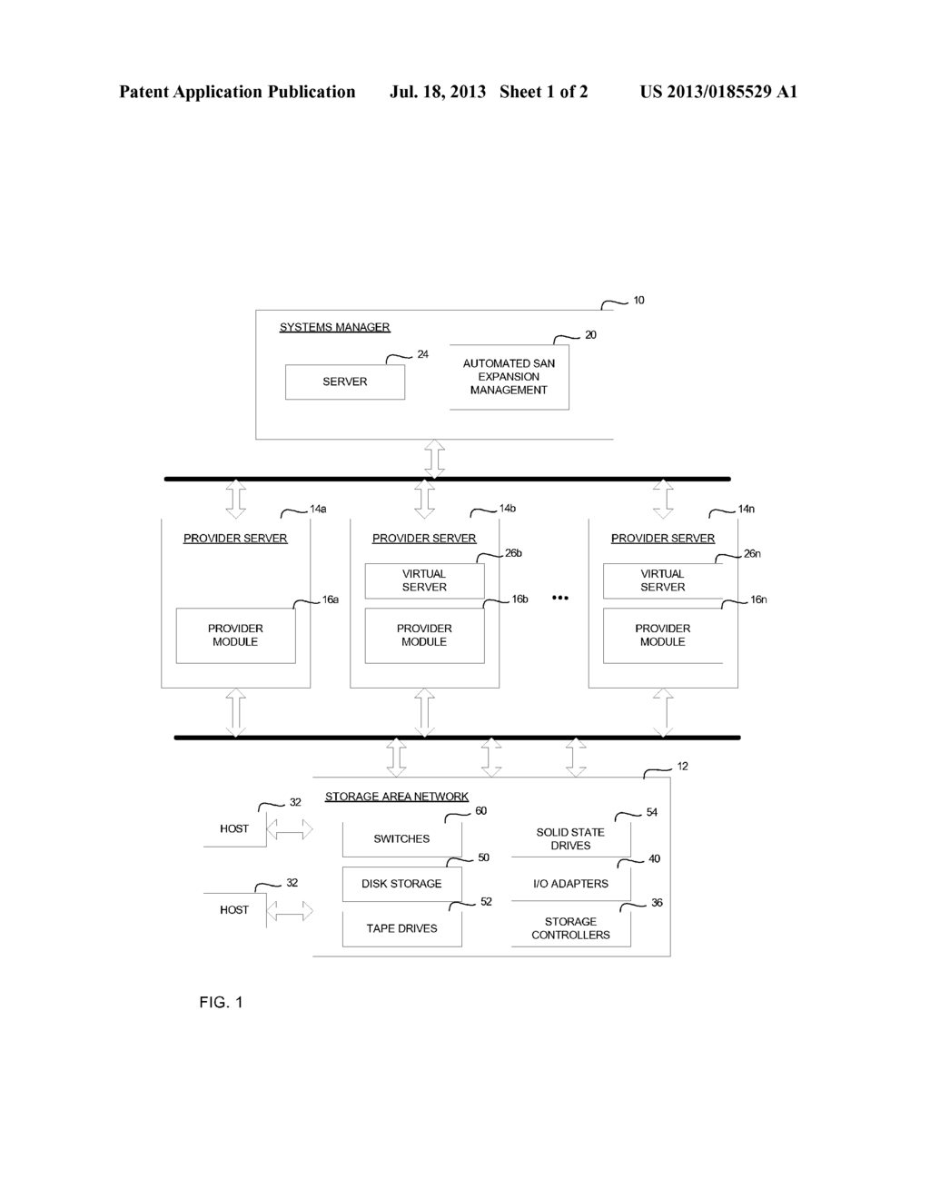 AUTOMATED DEPLOYMENT OF SOFTWARE FOR MANAGED HARDWARE IN A STORAGE AREA     NETWORK - diagram, schematic, and image 02