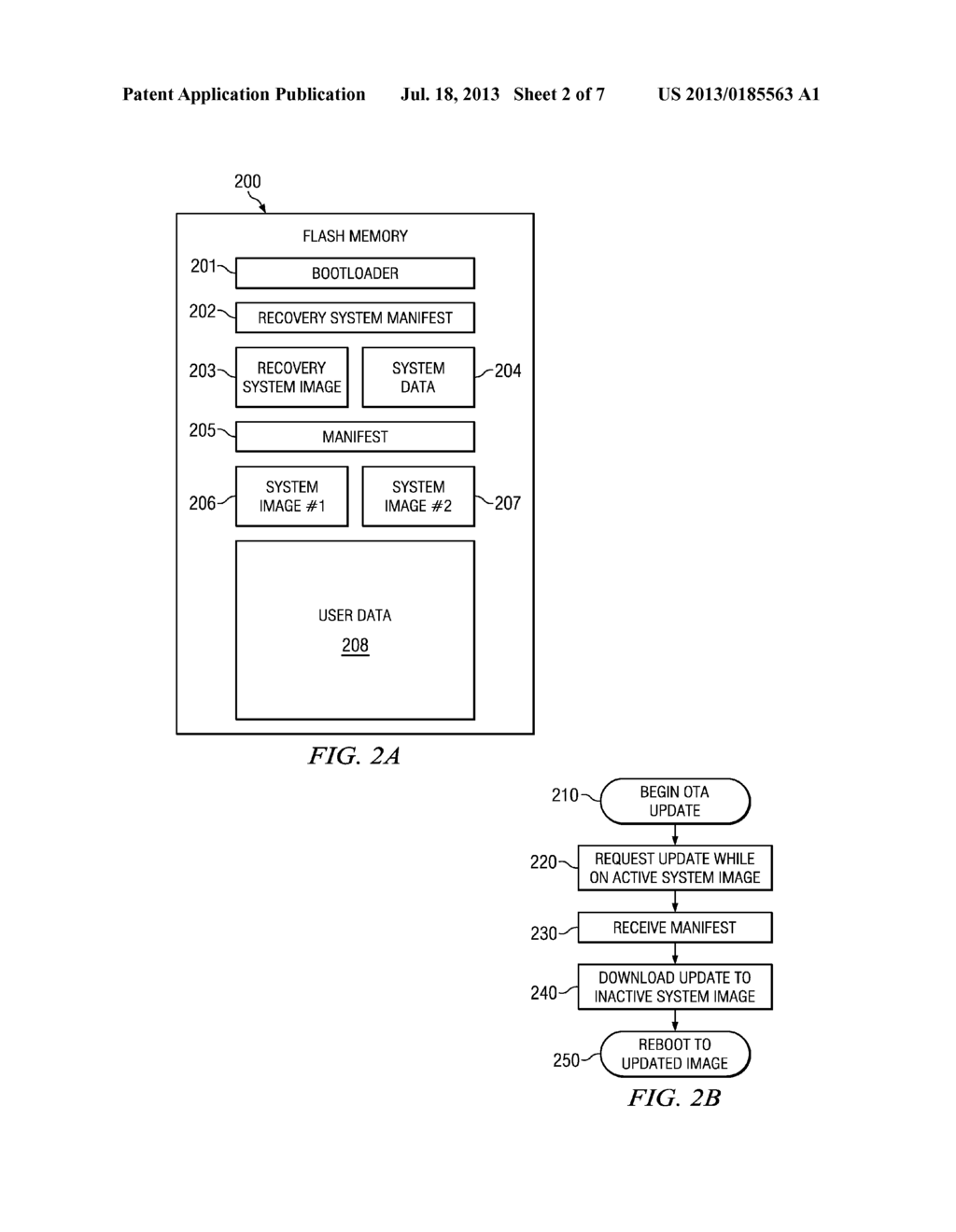 Multiple System Images for Over-The-Air Updates - diagram, schematic, and image 03