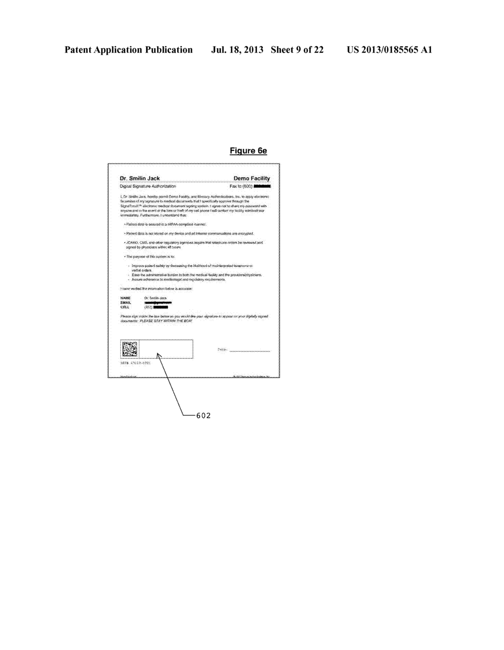 Efficient, High Volume Digital Signature System for Medical and Business     Applications - diagram, schematic, and image 10