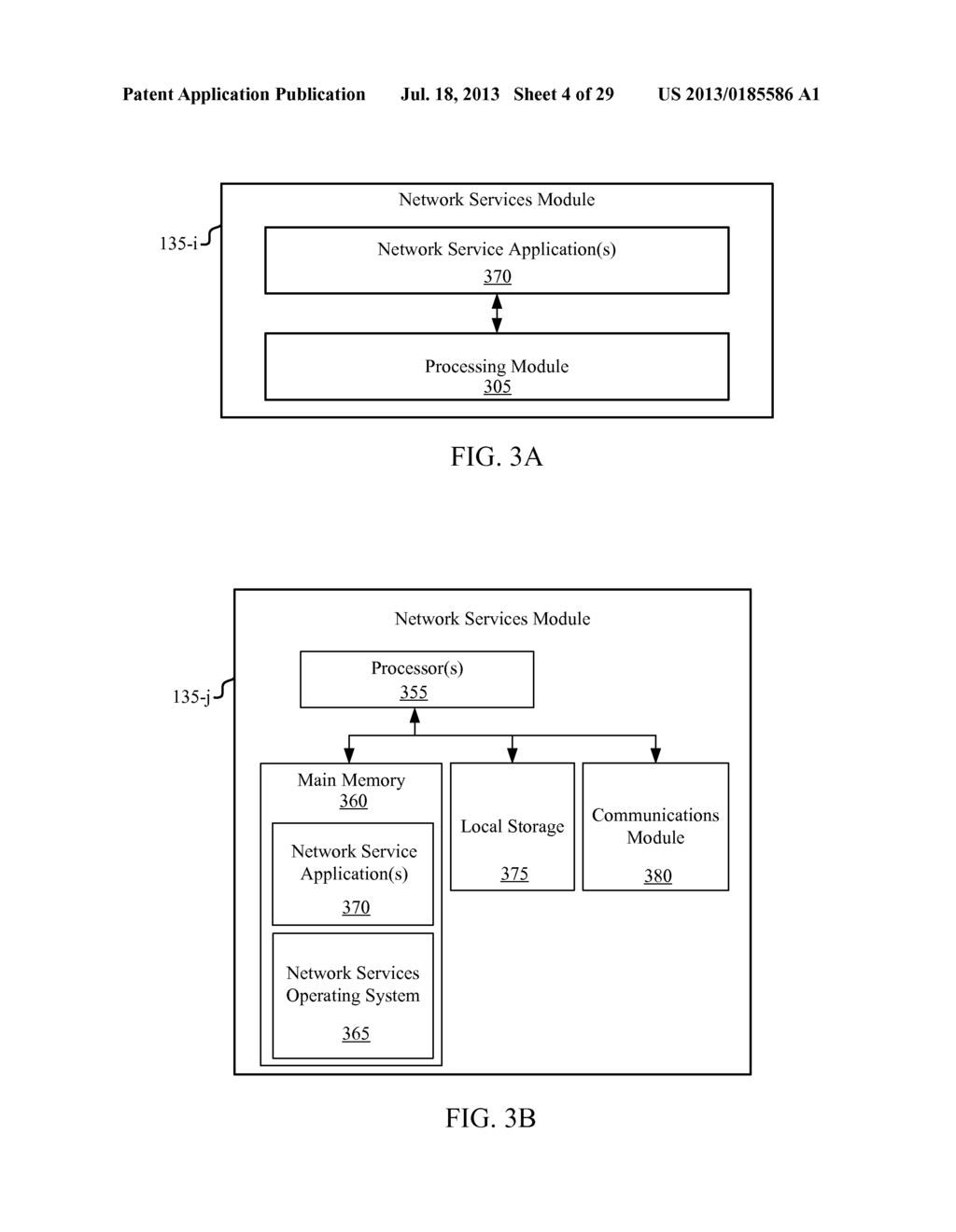 SELF-HEALING OF NETWORK SERVICE MODULES - diagram, schematic, and image 05