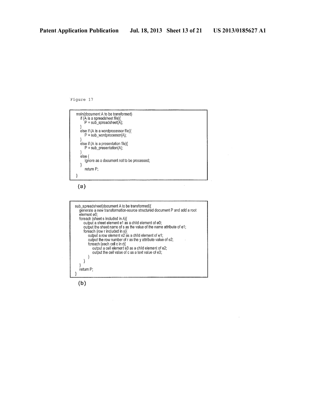 SUPPORTING GENERATION OF TRANSFORMATION RULE - diagram, schematic, and image 14