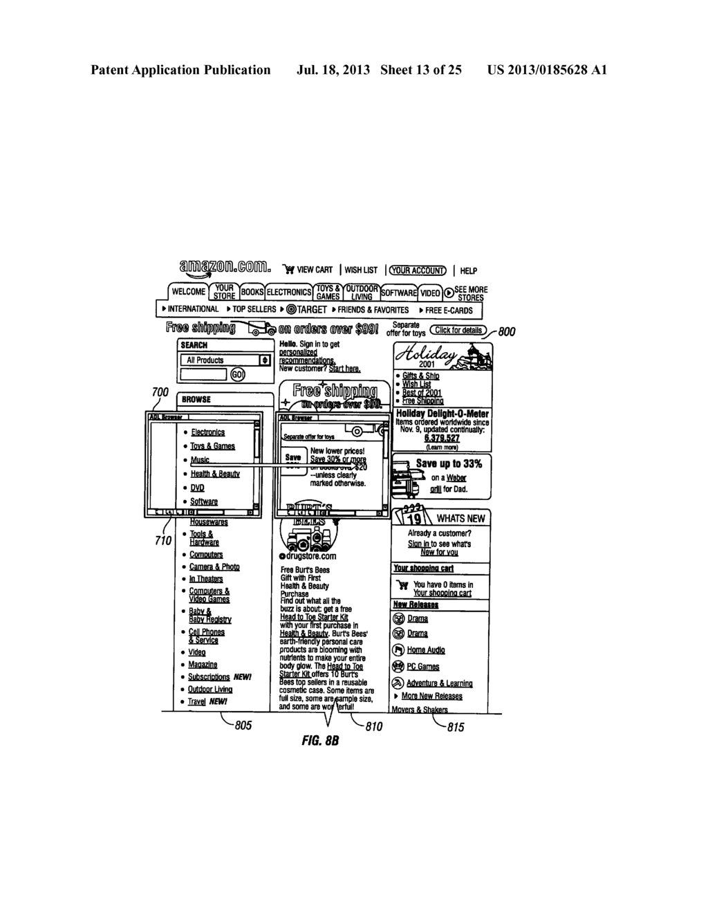 CONSTRAINING DISPLAY MOTION IN DISPLAY NAVIGATION - diagram, schematic, and image 14