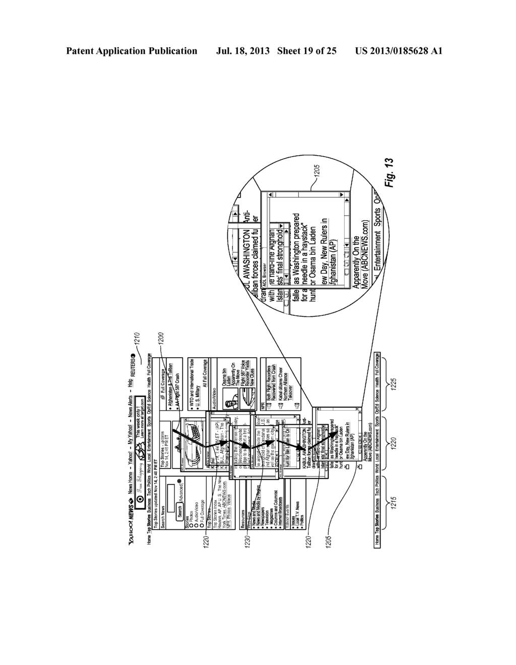 CONSTRAINING DISPLAY MOTION IN DISPLAY NAVIGATION - diagram, schematic, and image 20