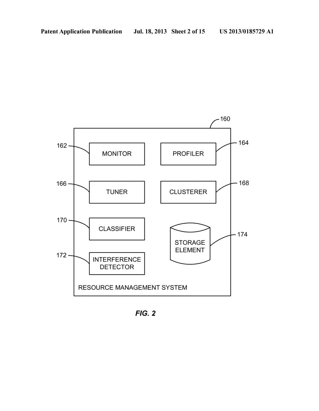 ACCELERATING RESOURCE ALLOCATION IN VIRTUALIZED ENVIRONMENTS USING     WORKLOAD CLASSES AND/OR WORKLOAD SIGNATURES - diagram, schematic, and image 03