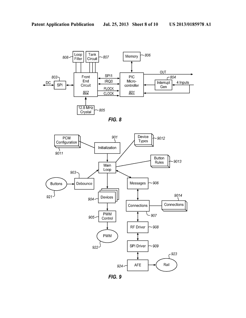 COMMUNICATION AND CONTROL OF ACCESSORIES MOUNTED ON THE POWERED RAIL OF A     WEAPON - diagram, schematic, and image 09