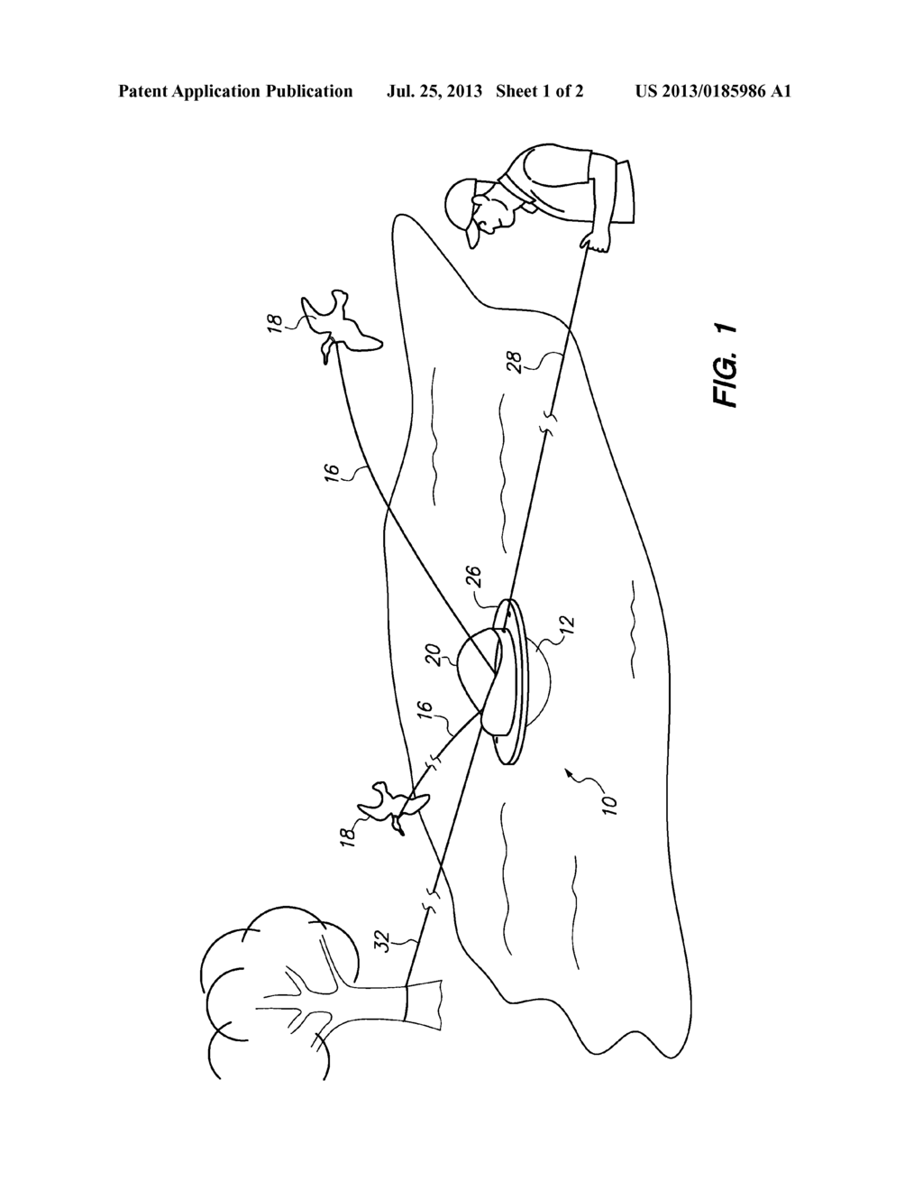 Bird Decoy Apparatus - diagram, schematic, and image 02