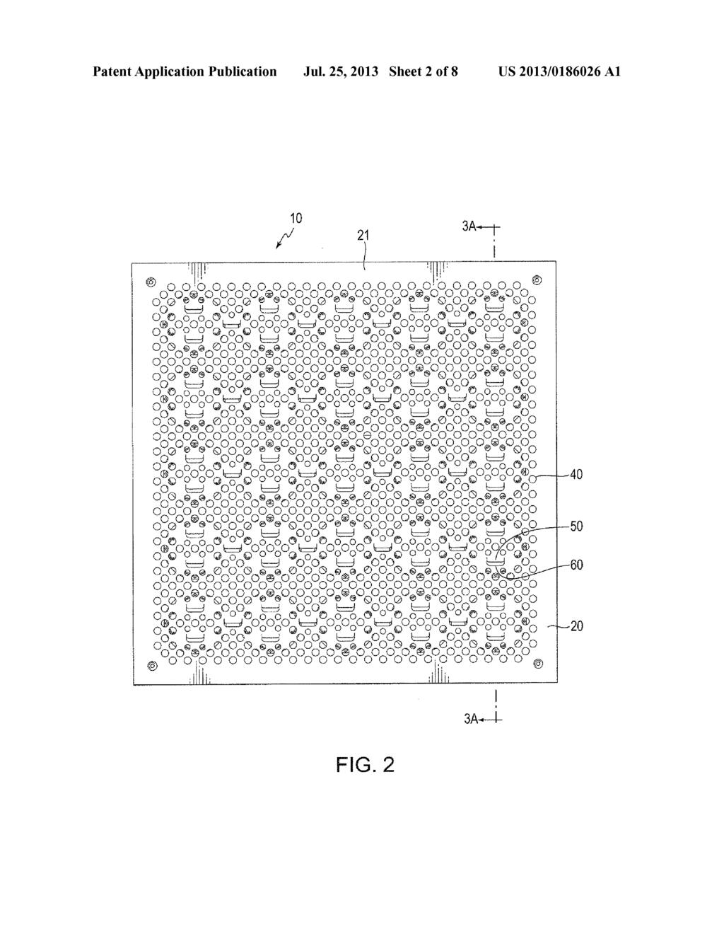 ACCESS FLOOR PANEL HAVING INTERMINGLED DIRECTIONAL AND NON-DIRECTIONAL AIR     PASSAGEWAYS - diagram, schematic, and image 03