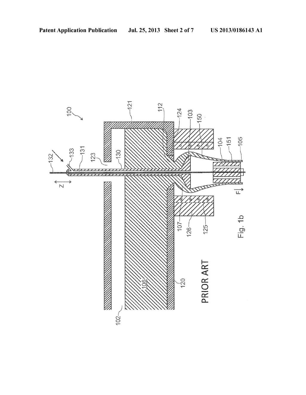 Method and apparatus for manufacturing glass tubes having a predetermined     inner profile, preferably for continuously manufacturing such glass tubes - diagram, schematic, and image 03