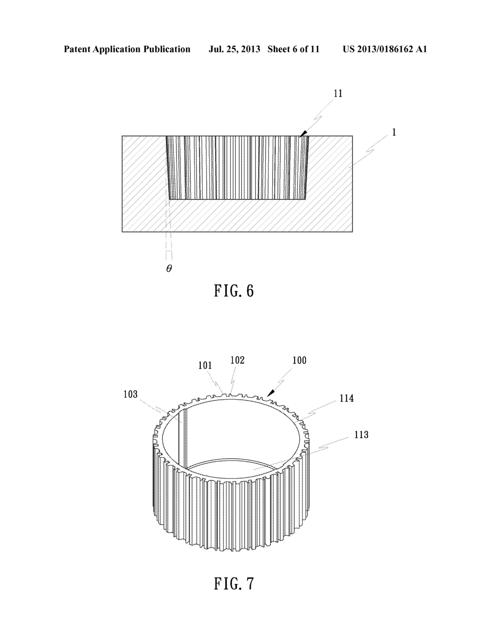 MOLD FOR EXTRUDING AN ALUMINUM SEAT OF A HEAT SINK AND A METHOD FOR MAKING     THE SAME - diagram, schematic, and image 07