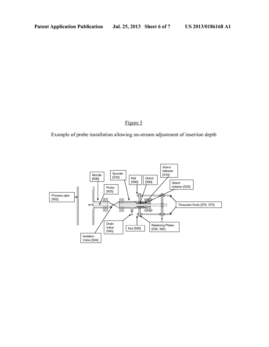 SYSTEM AND METHOD FOR ENHANCING CORROSION RATE DETERMINATION IN PROCESS     EQUIPMENT USING A TELESCOPING/ROTATING SENSOR - diagram, schematic, and image 07