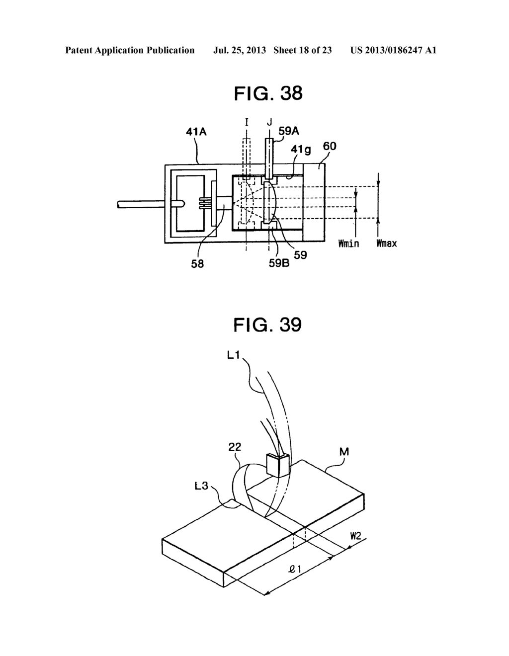 CUTTER WITH LASER GENERATOR THAT IRRADIATES CUTTING POSITION ON WORKPIECE     TO FACILITATE ALIGNMENT OF BLADE WITH CUTTING POSITION - diagram, schematic, and image 19