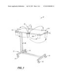 OVERBED TABLE TRASH BAG HOLDER AND SYSTEM diagram and image