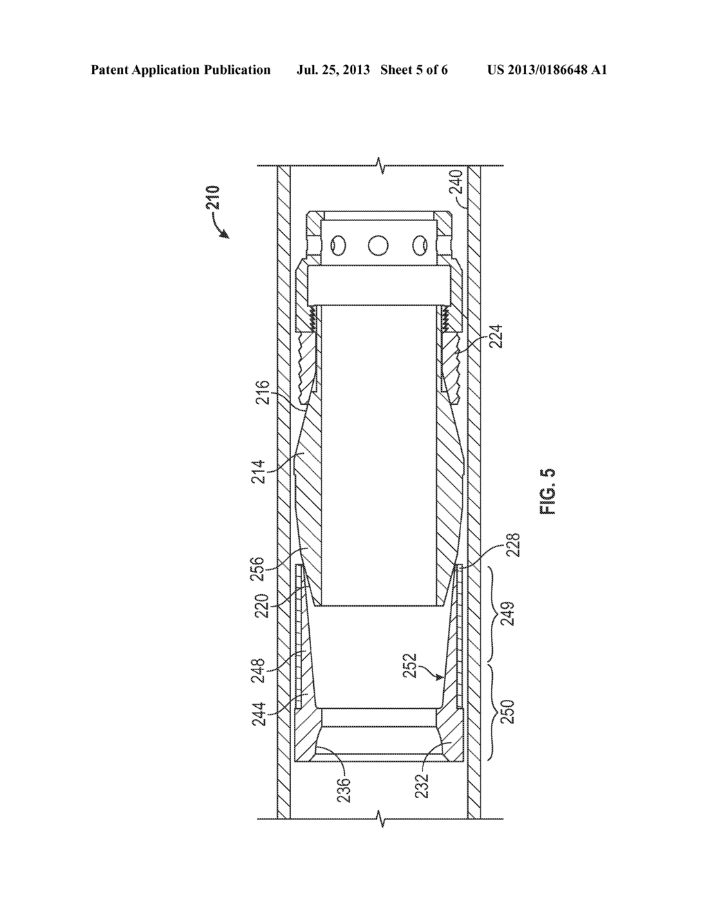 TUBULAR ANCHORING SYSTEM AND METHOD - diagram, schematic, and image 06