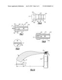 FIRE EXTINGUISHER AND DISCHARGE NOZZLE ASSEMBLY diagram and image