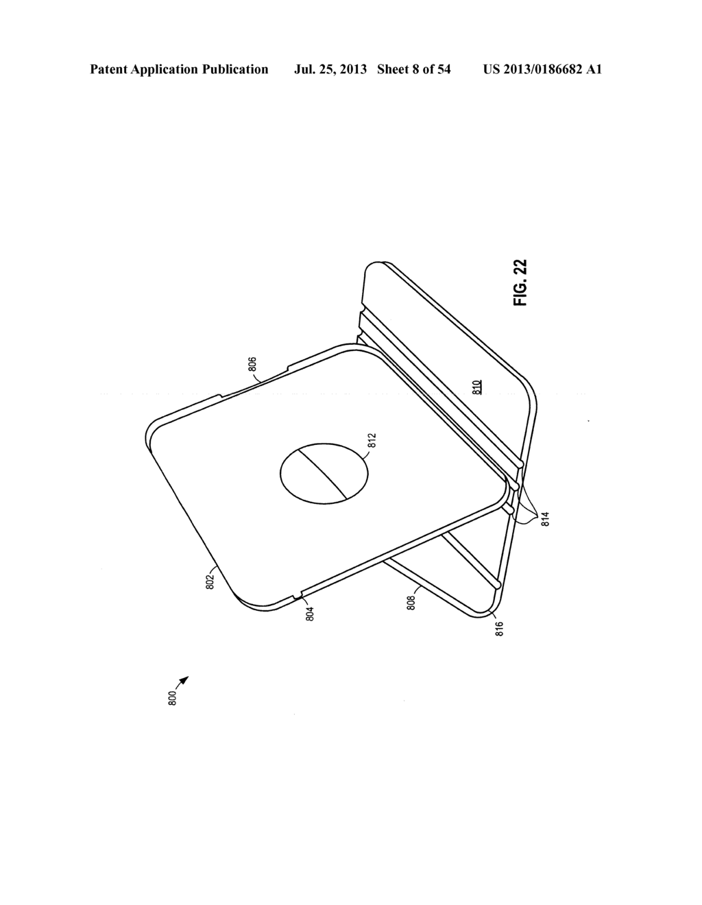 PORTABLE ELECTRONIC DEVICE CASE ACCESSORIES AND RELATED SYSTEMS AND     METHODS - diagram, schematic, and image 09