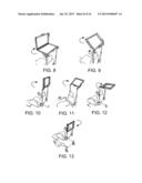 WHEELCHAIR SAFETY, POWER AND SHADE DEVICE AND METHOD diagram and image