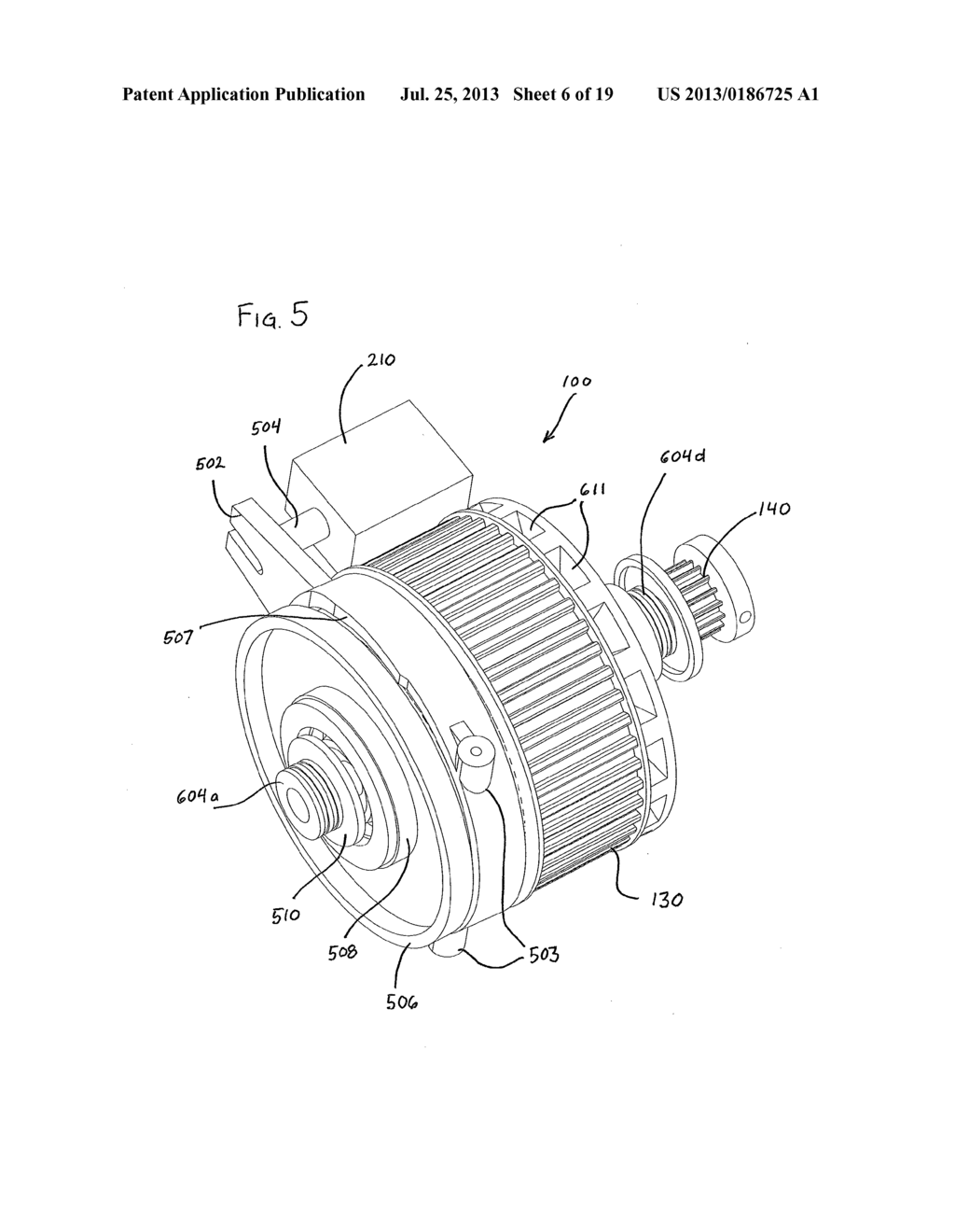 VACUUM CLEANER AGITATOR CLUTCH - diagram, schematic, and image 07