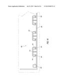 Double-Sealed, Bearingless, Reciprocating Conveyor With Slat-Supporting     Guide Trough Subdecks diagram and image