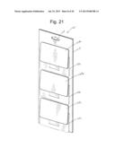 CARD READER ACCESSIBLE MULTIPLE TRANSACTION CARD HOLDER diagram and image