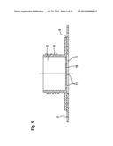 PLASTIC CLOSURE FOR MALLEABLE CONTAINERS diagram and image