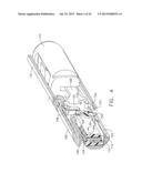 SURGICAL STAPLING DEVICE WITH A CURVED CUTTING MEMBER diagram and image