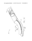 SURGICAL STAPLING DEVICE WITH A CURVED CUTTING MEMBER diagram and image