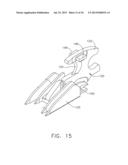 SURGICAL STAPLING DEVICE WITH A CURVED CUTTING MEMBER diagram and image