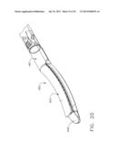 SURGICAL STAPLING DEVICE WITH A CURVED CUTTING MEMBER diagram and image