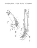 SURGICAL STAPLING DEVICE WITH A CURVED CUTTING MEMBER diagram and image