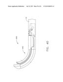 SURGICAL STAPLING DEVICE WITH A CURVED CUTTING MEMBER diagram and image