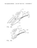 SURGICAL STAPLING DEVICE WITH A CURVED CUTTING MEMBER diagram and image