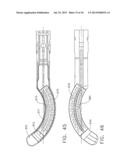 SURGICAL STAPLING DEVICE WITH A CURVED CUTTING MEMBER diagram and image