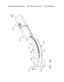 SURGICAL STAPLING DEVICE WITH A CURVED CUTTING MEMBER diagram and image