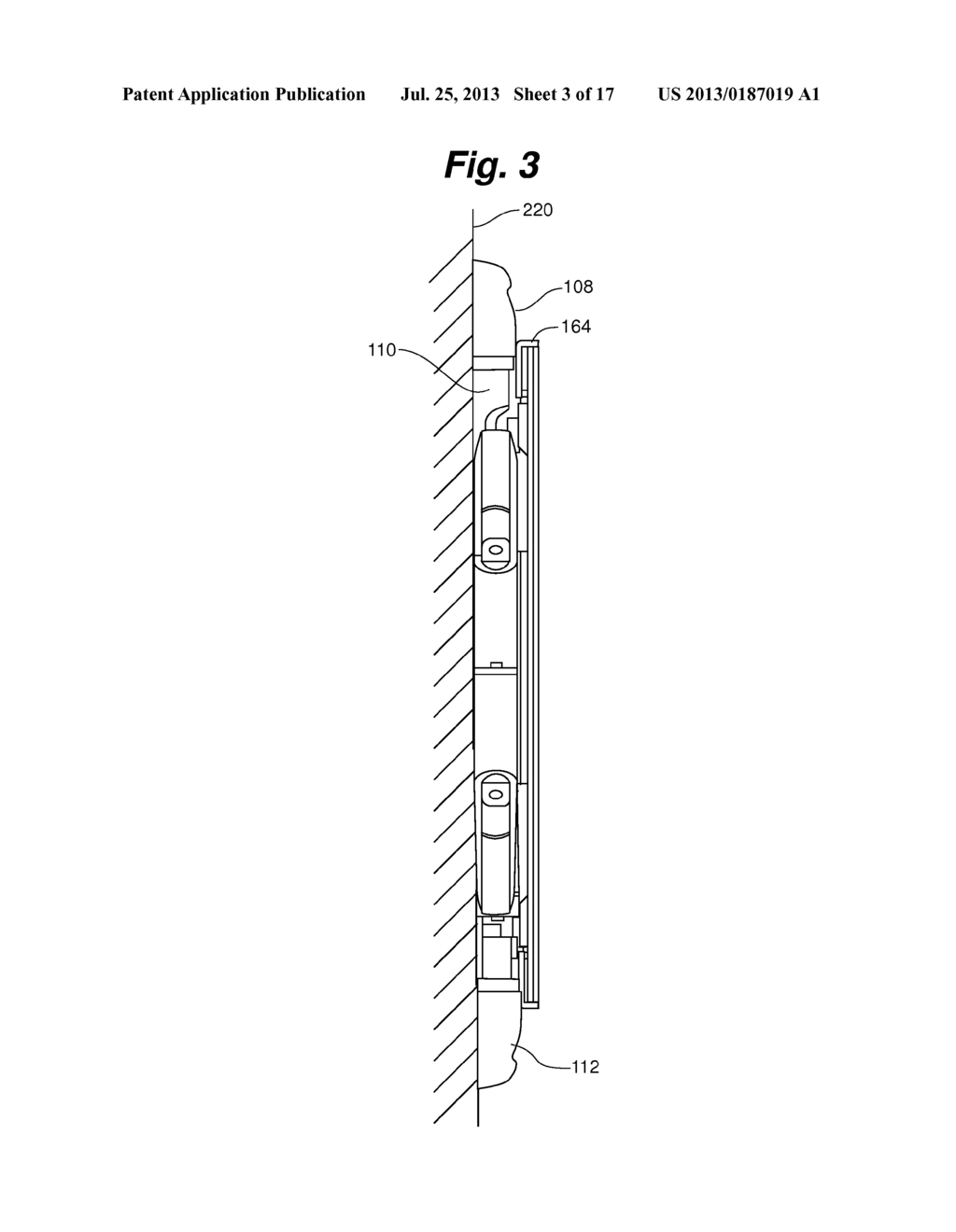 SWING ARM, TILT POSITIONABLE MOUNT FOR ELECTRONIC DISPLAY - diagram, schematic, and image 04