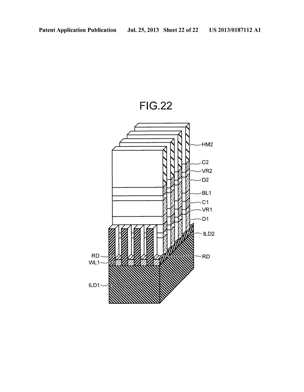 NON-VOLATILE MEMORY DEVICE AND METHOD OF MANUFACTURING THE SAME - diagram, schematic, and image 23