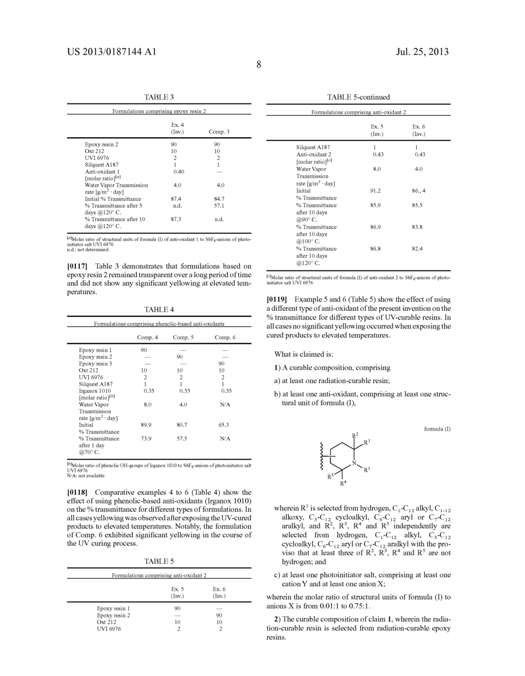 RADIATION CURABLE COMPOSITION - diagram, schematic, and image 09