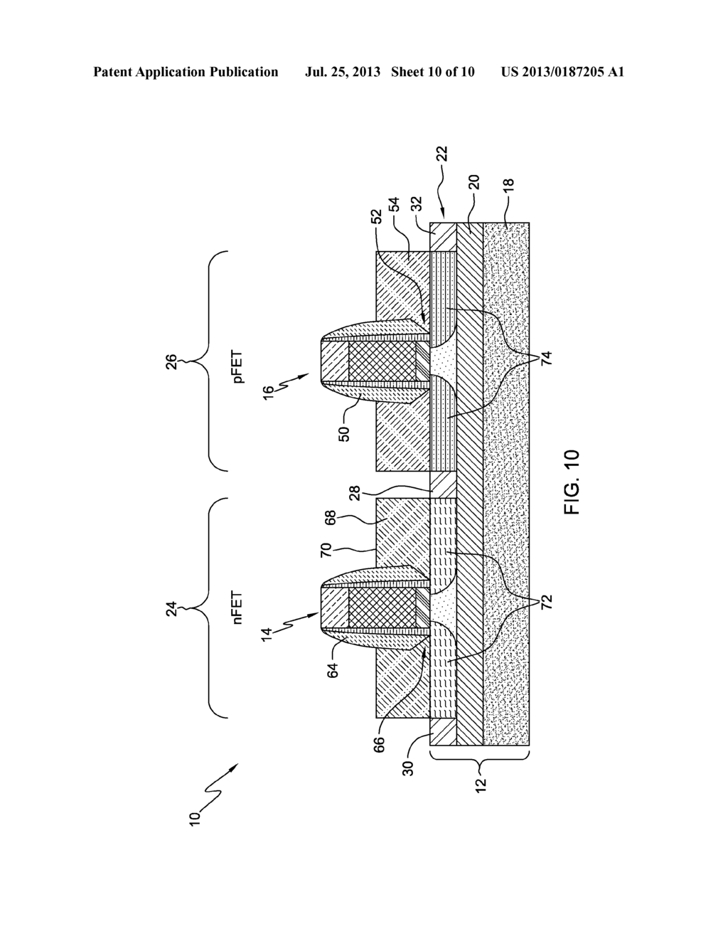 EPITAXIAL REPLACEMENT OF A RAISED SOURCE/DRAIN - diagram, schematic, and image 11