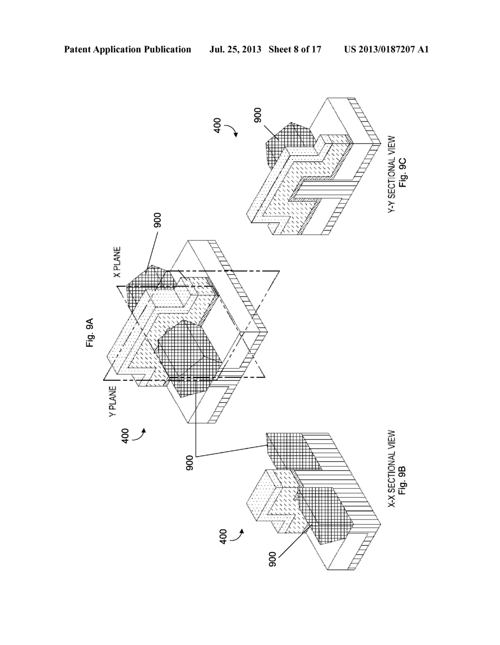 REPLACEMENT SOURCE/DRAIN FINFET FABRICATION - diagram, schematic, and image 09