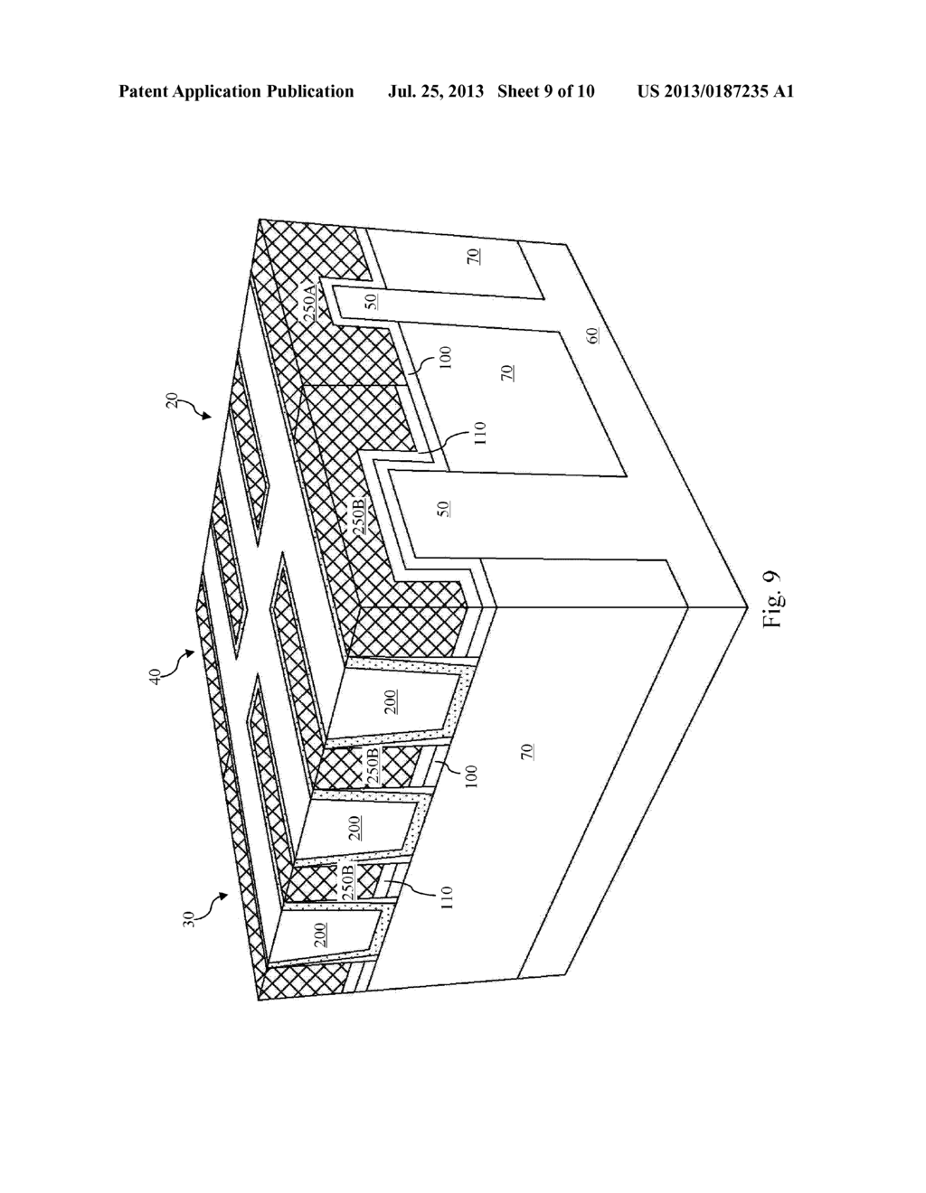 COMPOSITE DUMMY GATE WITH CONFORMAL POLYSILICON LAYER FOR FINFET DEVICE - diagram, schematic, and image 10